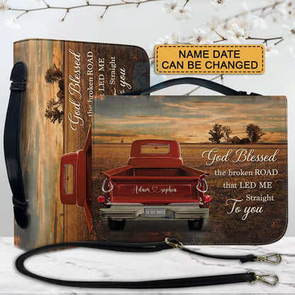 Christianart Bible Cover - Celebrate Your Love with Faithful Memories - Couples' Bible Cover - Personalized Bible Cover - CABBBCV01122524