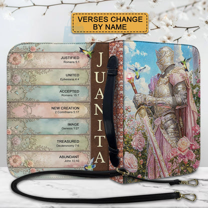 CHRISTIANARTBAG Bible Cover - Uncover the sacred meaning of your name - Personalized Bible Cover, CABBBCV01051225.