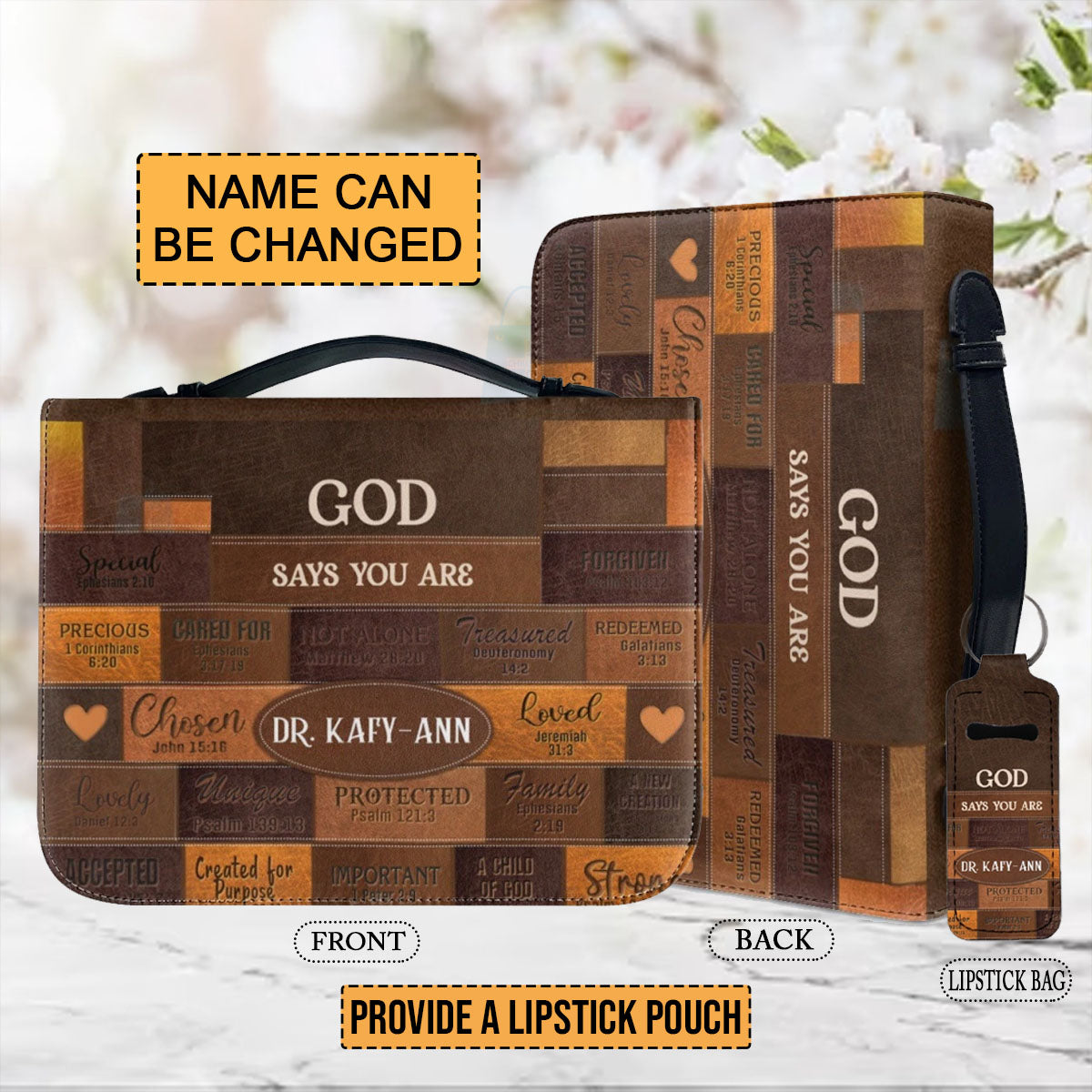 Christianartbag Handbags, God Says You Are Leather Bags, Personalized Bags, Gifts for Women, Christmas Gift, CABLTB01040823. - Christian Art Bag