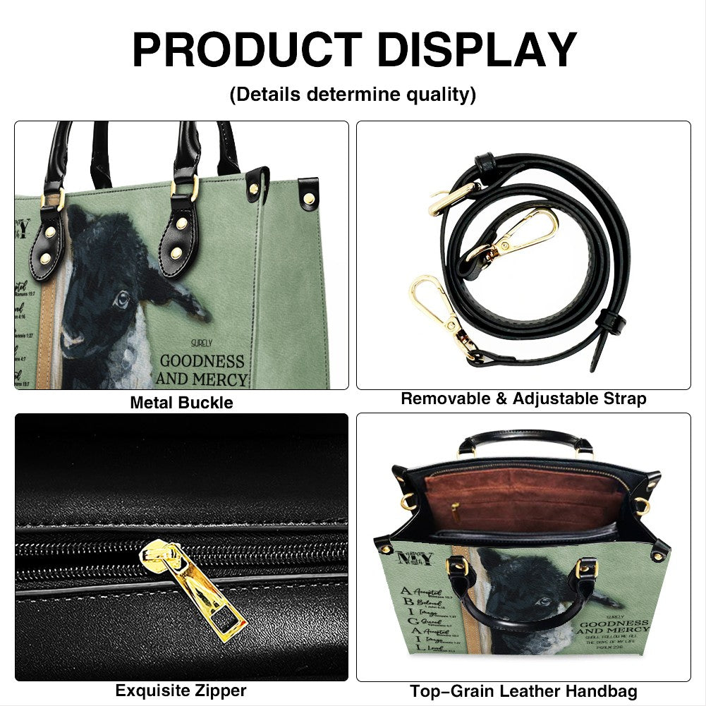 Personalized Christian Leather Handbag with Name – Custom Faith Gift for Women | CHRISTIANARTBAG CAB020626