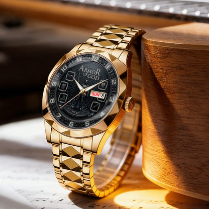 The Armor of God Collection: Personalized Luxury Men’s Women's Watches by CHRISTIANARTBAG CAB01060226