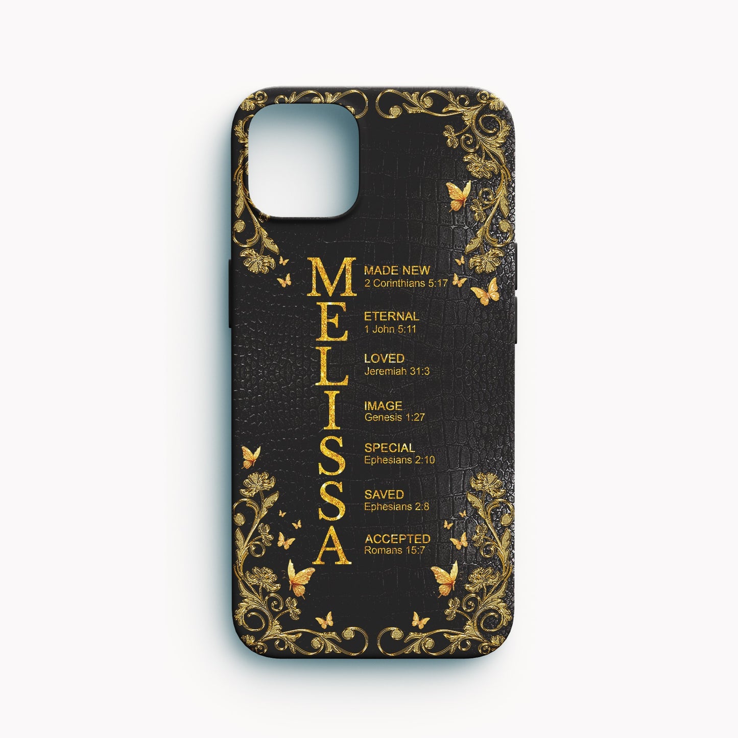 Christianartbag Phone Case, Uncover the sacred meaning of your name, Bible Verse Phone Case.