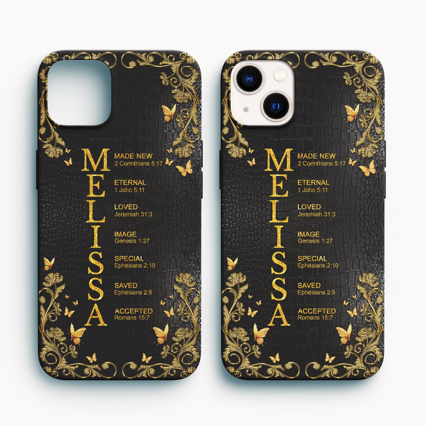 Christianartbag Phone Case, Uncover the sacred meaning of your name, Bible Verse Phone Case.