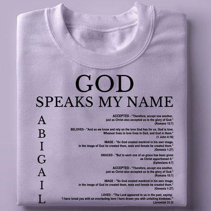 CHRISTIANARTBAG Personalized T-Shirt: Uncover the sacred meaning of your name - Personalized T-Shirt - CAB01100724.