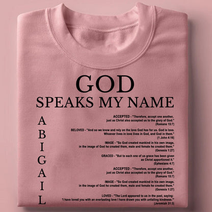 CHRISTIANARTBAG Personalized T-Shirt: Uncover the sacred meaning of your name - Personalized T-Shirt - CAB01100724.