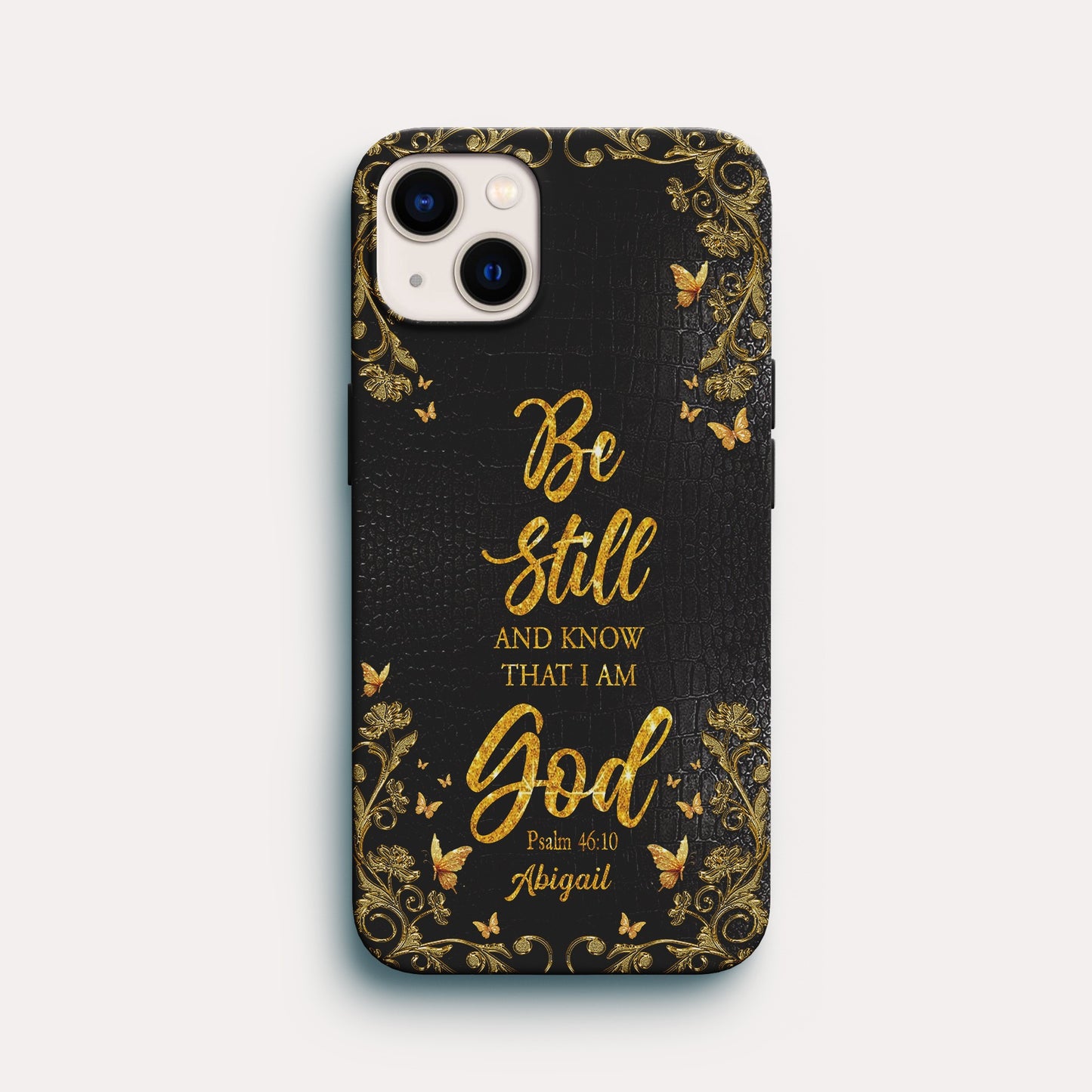 Christianartbag Phone Case, Uncover the sacred meaning of your name, Bible Verse Phone Case.