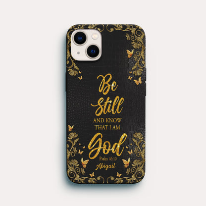Christianartbag Phone Case, Uncover the sacred meaning of your name, Bible Verse Phone Case.