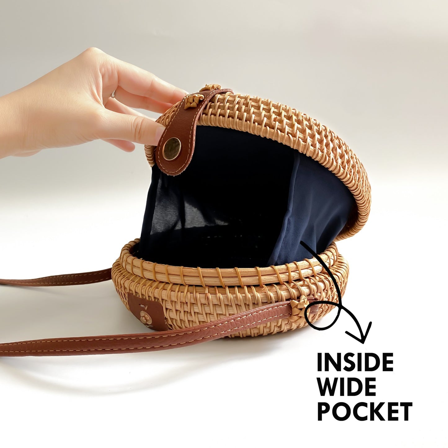 Christianartbag Rattan Bag | Uncover the sacred meaning of your name - Personalized Rattan Bag for Christian Women – Faith-Inspired, Eco-Friendly & Stylish