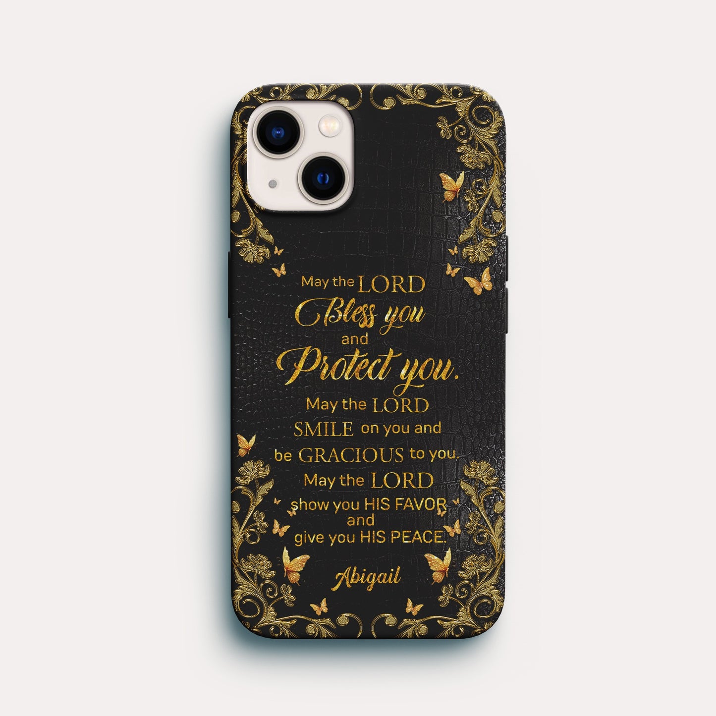 Christianartbag Phone Case, Uncover the sacred meaning of your name, Bible Verse Phone Case.