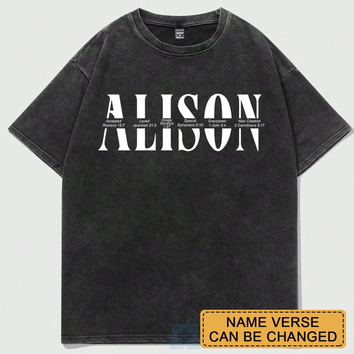 CHRISTIANARTBAG Personalized T-Shirt: Uncover the sacred meaning of your name - Personalized T-Shirt - CAB01070225.