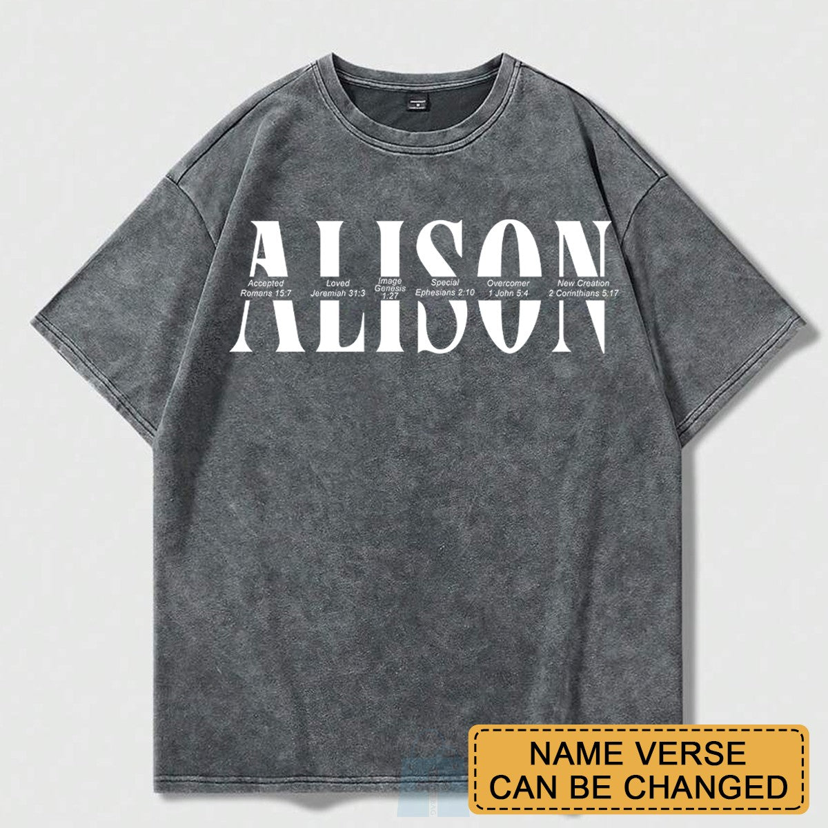 CHRISTIANARTBAG Personalized T-Shirt: Uncover the sacred meaning of your name - Personalized T-Shirt - CAB01070225.