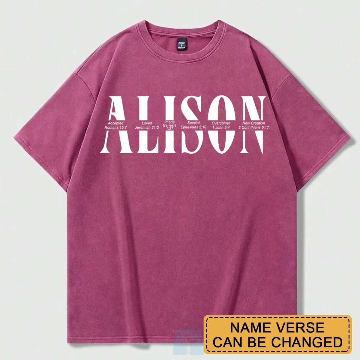 CHRISTIANARTBAG Personalized T-Shirt: Uncover the sacred meaning of your name - Personalized T-Shirt - CAB01070225.
