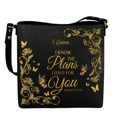 Personalized Christian Bucket Bag – Custom Name & Bible Verse | CHRISTIANARTBAG