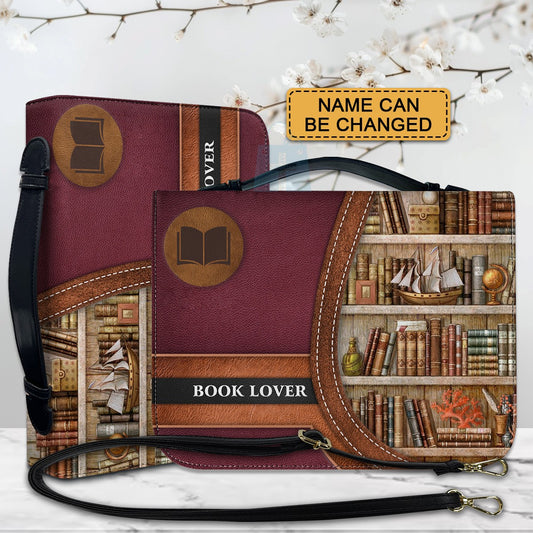 CHRISTIANARTBAG Book Covers - Book Lover - Red Book Cover - Personalized Book Cover.