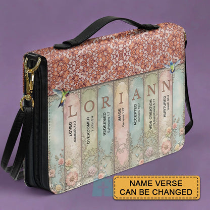 Christianartbag Handbags- Uncover the sacred meaning of your name - Bookmarks Leather Handbag - CABLTB01120624.