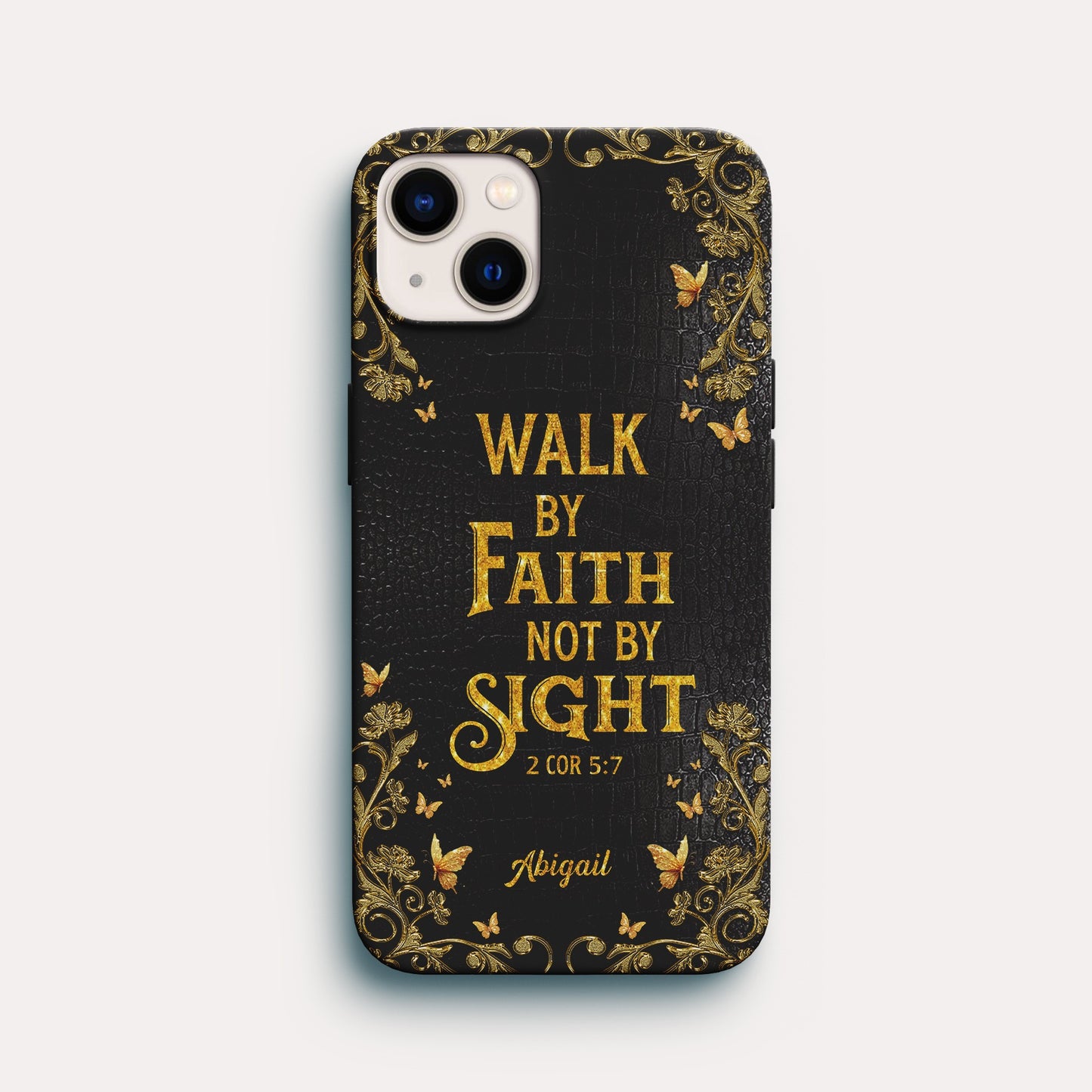 Christianartbag Phone Case, Uncover the sacred meaning of your name, Bible Verse Phone Case.