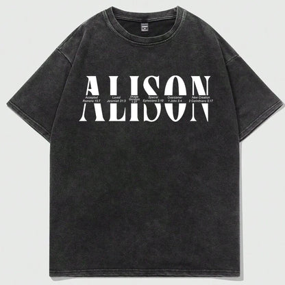 CHRISTIANARTBAG Personalized T-Shirt: Uncover the sacred meaning of your name - Personalized T-Shirt - CAB01070225.