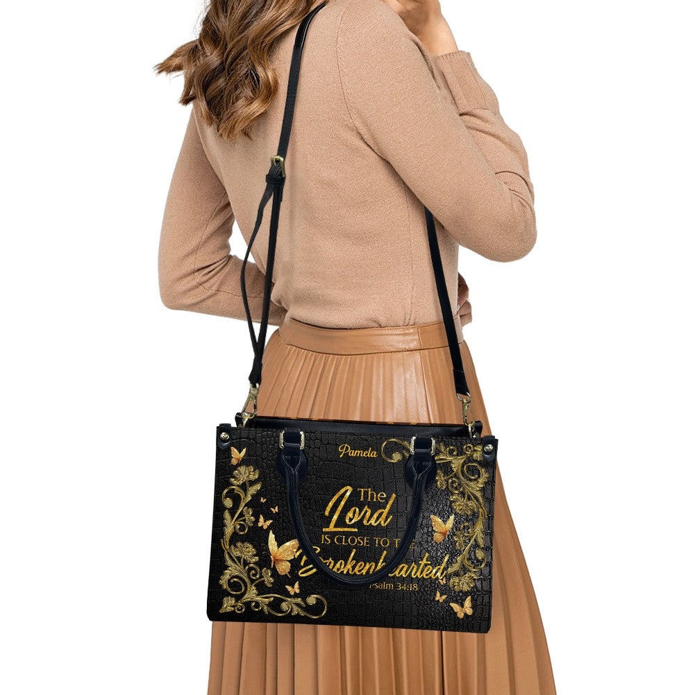 CHRISTIANARTBAG Handbags - WALKING IN FAITH – Personalized Christian Leather Handbag for Women - Custom Bible Verses & Name - Faith-Inspired | Bible-Based | Spirit-Lifting - CABLTB01080625
