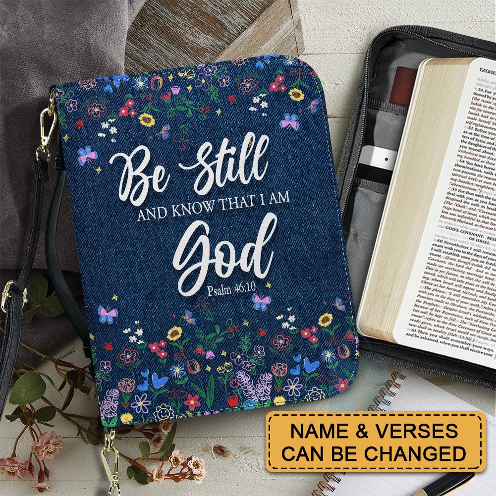 CHRISTIANARTBAG Bible Cover - I Know The Plans I Have For You - Custom Name and Bible Verse - Personalized Bible Cover, CABBBCV01180625