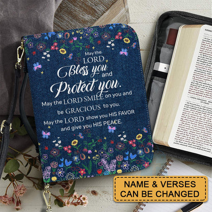 CHRISTIANARTBAG Bible Cover - I Know The Plans I Have For You - Custom Name and Bible Verse - Personalized Bible Cover, CABBBCV01180625