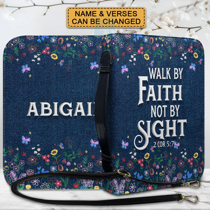 CHRISTIANARTBAG Bible Cover - I Know The Plans I Have For You - Custom Name and Bible Verse - Personalized Bible Cover, CABBBCV01180625