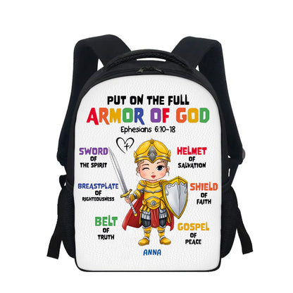 God Says I Am Kids Backpack – Personalized Bible Verse School Bag for Boys & Girls