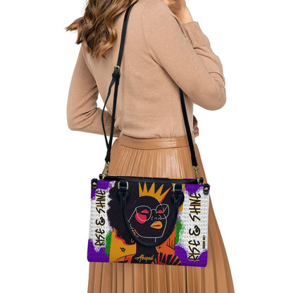 CHRISTIANARTBAG Handbags - Personalized “Rise & Shine” Christian Handbag for Women of Faith – Custom Bible Verse & Name - CABLTB01062425