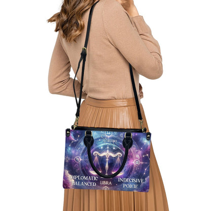 Customizable Astrological Elegance Leather Handbag – Tailor-Made by CHRISTIANARTBAG for Your Zodiac Sign