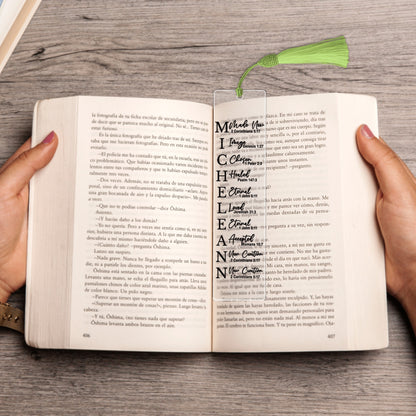 CHRISTIANARTBAG Bookmark - Uncover The Sacred Meaning Of Your Name - Personalized Bookmark - Custom Name Bookmark - Christian Gifts
