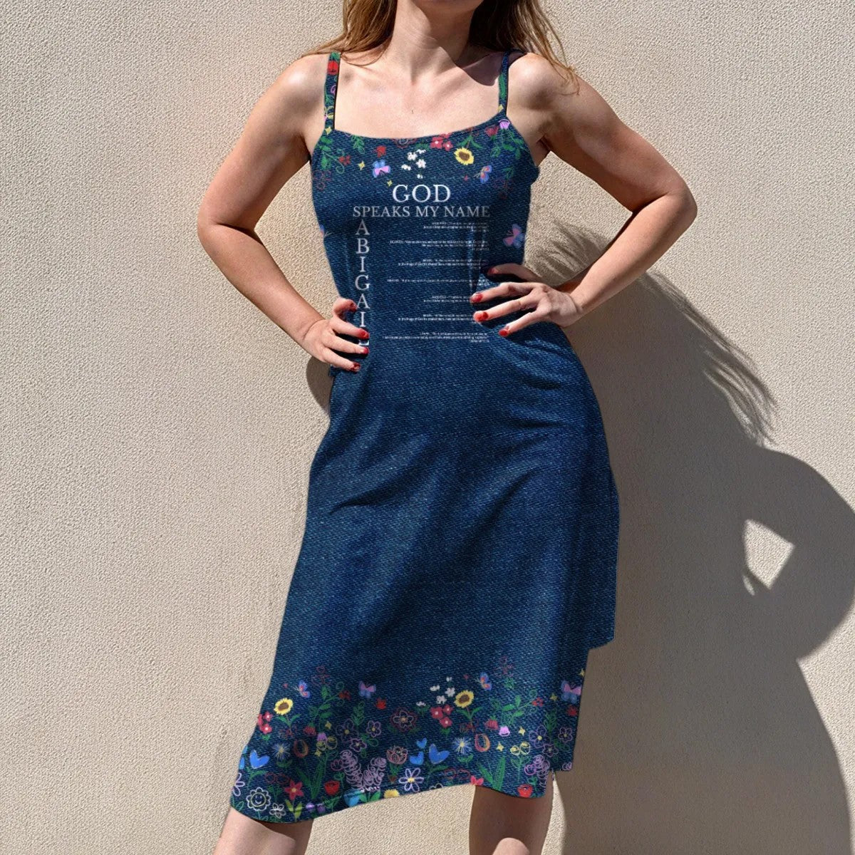 Christian Faith Dress for Women – Uncover the sacred meaning of your name | Inspirational Religious Summer Dress