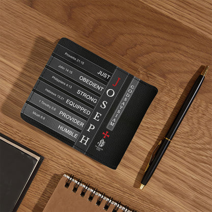 Personalized Leather Wallet with Bible Verses – Christian Gift for Men | CHRISTIANARTBAG