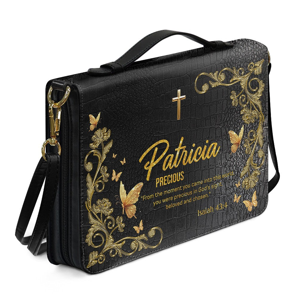 CHRISTIANARTBAG Bible Cover - Uncover the sacred meaning of your name - Personalized Bible Cover, CABBBCV01100625