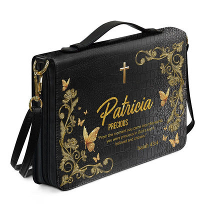 CHRISTIANARTBAG Bible Cover - Uncover the sacred meaning of your name - Personalized Bible Cover, CABBBCV01100625