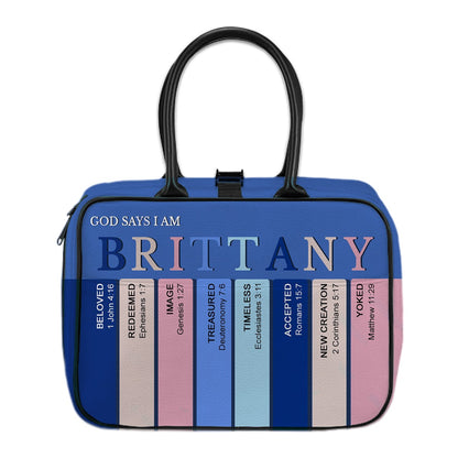 Personalized Christian Cooler Bag – Custom Name Insulated Lunch & Picnic Tote with Bible Verses | CHRISTIANARTBAG