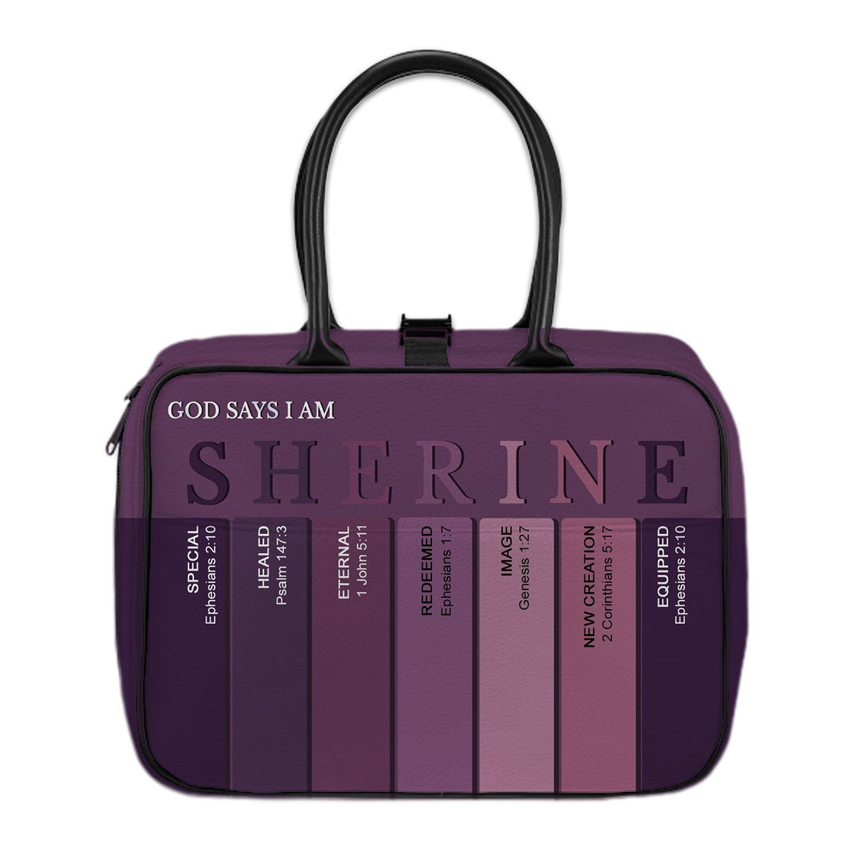 Personalized Christian Cooler Bag – Custom Name Insulated Lunch & Picnic Tote with Bible Verses | CHRISTIANARTBAG