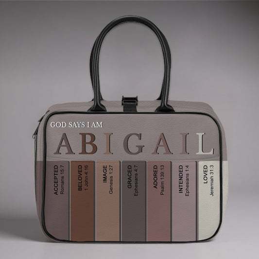 Personalized Christian Cooler Bag – Custom Name Insulated Lunch & Picnic Tote with Bible Verses | CHRISTIANARTBAG