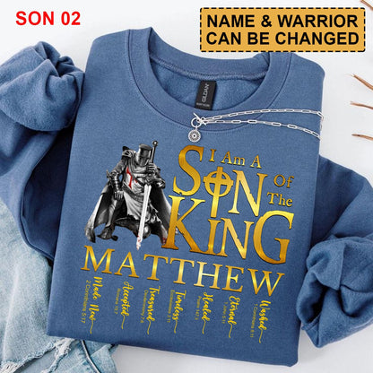 CHRISTIANARTBAG Personalized Sweatshirt : Uncover the sacred meaning of your name - Daughter Of The King - Personalized T-Shirt - CAB0152825