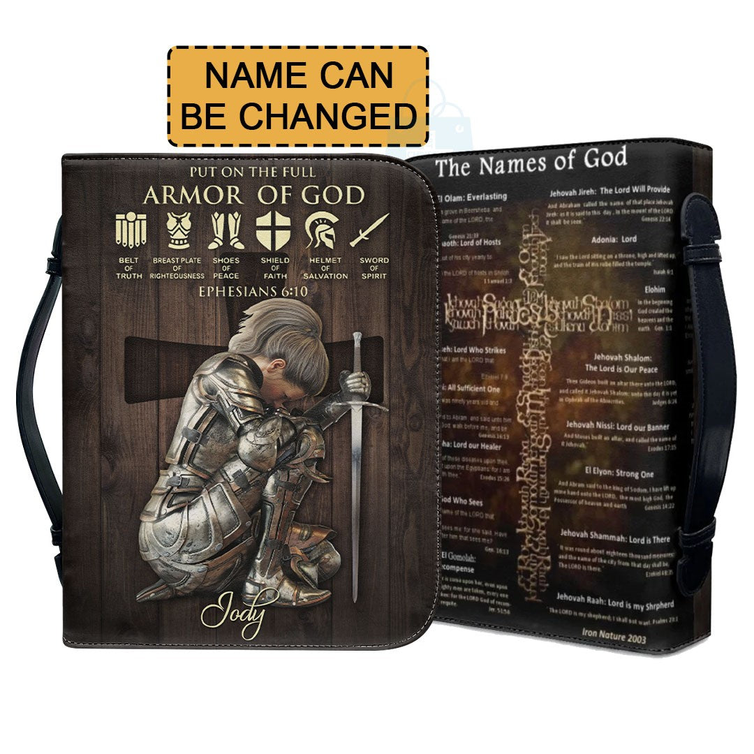 Christianartbag Handbags, Put On The Full Armor Of God Leather Bags, Personalized Bags, Gifts for Women, Christmas Gift, CABLTB01240823.