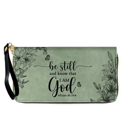 Personalized Leather Handbag & Wallet Set for Women – Custom Name & Bible Verse – Christian Gift | CHRISTIANARTBAG