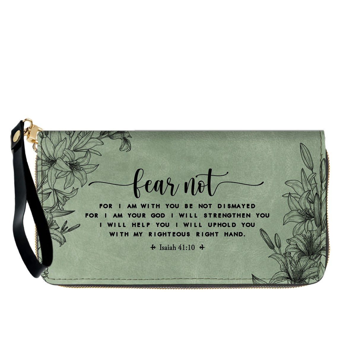 Personalized Leather Handbag & Wallet Set for Women – Custom Name & Bible Verse – Christian Gift | CHRISTIANARTBAG