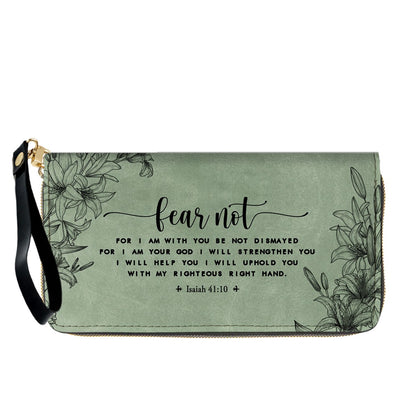 Personalized Leather Handbag & Wallet Set for Women – Custom Name & Bible Verse – Christian Gift | CHRISTIANARTBAG