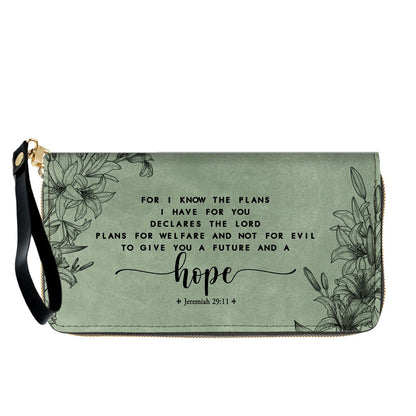 Personalized Leather Handbag & Wallet Set for Women – Custom Name & Bible Verse – Christian Gift | CHRISTIANARTBAG