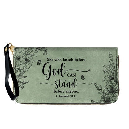 Personalized Leather Handbag & Wallet Set for Women – Custom Name & Bible Verse – Christian Gift | CHRISTIANARTBAG