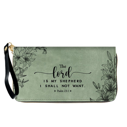 Personalized Leather Handbag & Wallet Set for Women – Custom Name & Bible Verse – Christian Gift | CHRISTIANARTBAG