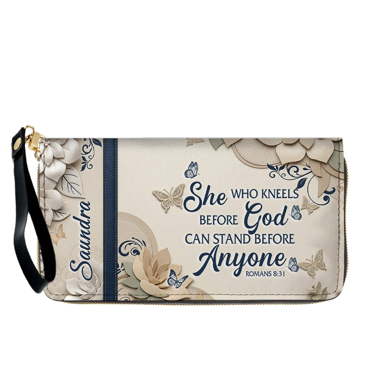 CHRISTIANARTBAG Personalized Leather Handbag for Women – Custom Faith-Based Tote Bag with Bible Verses – Inspirational Christian Gifts for Her CAB01052626