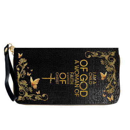 Personalized Leather Handbag with Custom Name & Bible Verse - Personalized Christian Leather Handbag & Wallet Set | CHRISTIANARTBAG™ CAB01010626