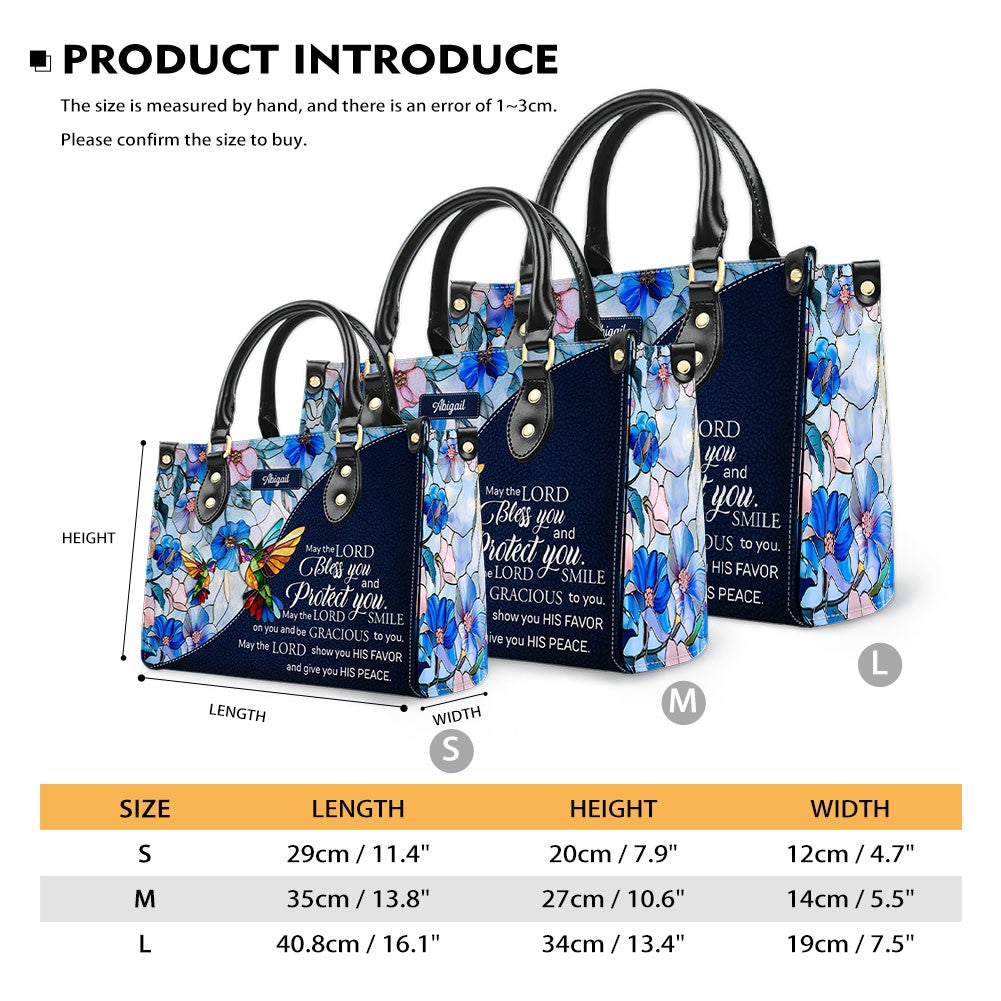 Luxury Mosaic Leather Handbag – Custom Name & Bible Verse for Women | CHRISTIANARTBAG