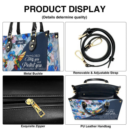 Luxury Mosaic Leather Handbag – Custom Name & Bible Verse for Women | CHRISTIANARTBAG