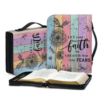 Christianartbag Bible Cover, Let your Faith Bible Cover, Personalized Bible Cover, Flower Butterfly Bible Cover, Christian Gifts, CAB24081123. - Christian Art Bag