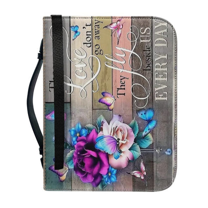 Christianartbag Bible Cover, Let your Faith Bible Cover, Personalized Bible Cover, Flower Butterfly Bible Cover, Christian Gifts, CAB24081123. - Christian Art Bag